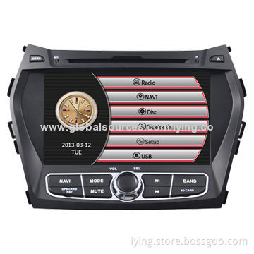 Special car DVD radio player for Hyundai IX45 with GPS function